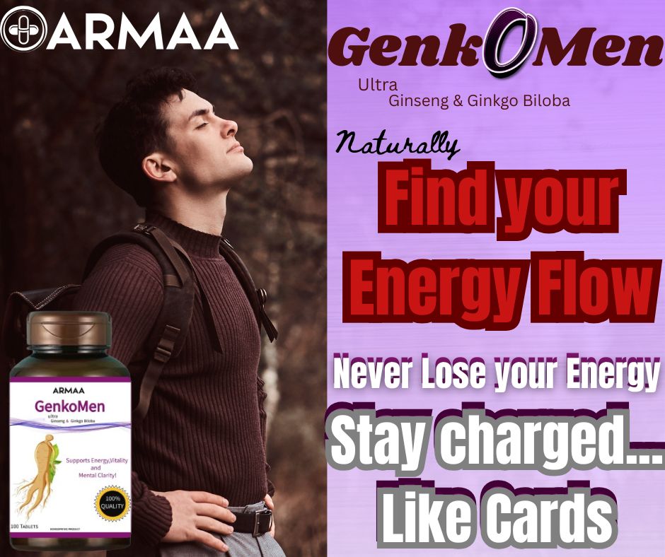 GenkoMen – Homeopathic Tablets for Energy, Vitality & Male Performance - Image 4