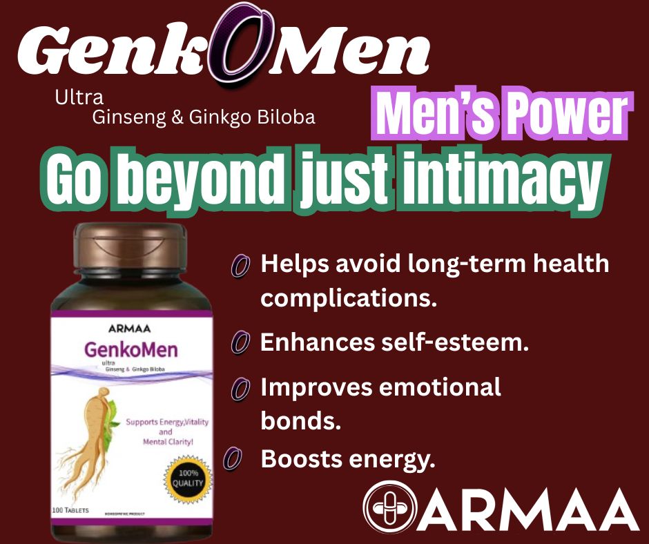 GenkoMen – Homeopathic Tablets for Energy, Vitality & Male Performance - Image 5