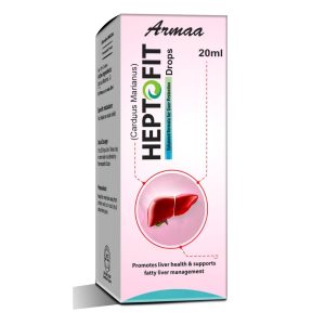 Heptofit homeopathic drops for fatty liver and liver detox