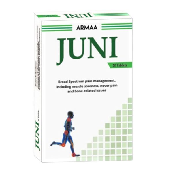 JUNI Tabs – Natural Homeopathic Joint and Muscle Pain Relief Tablets